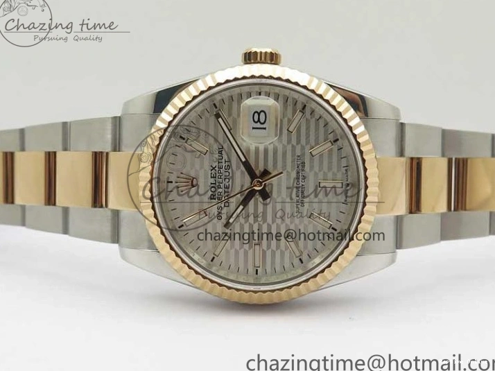 0401 DateJust 36 SS RG 126231 BP Maker 1:1 Best Edition Silver Dial on Oyster Bracelet EasyMatch 2511